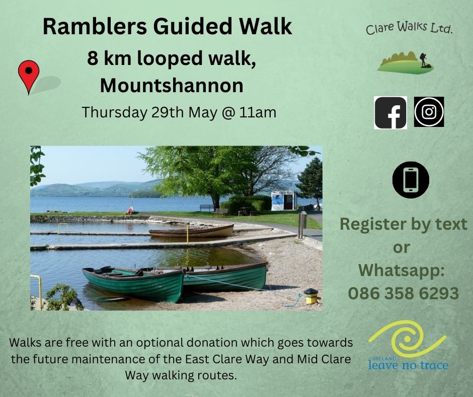 Guided walk in Mountshannon