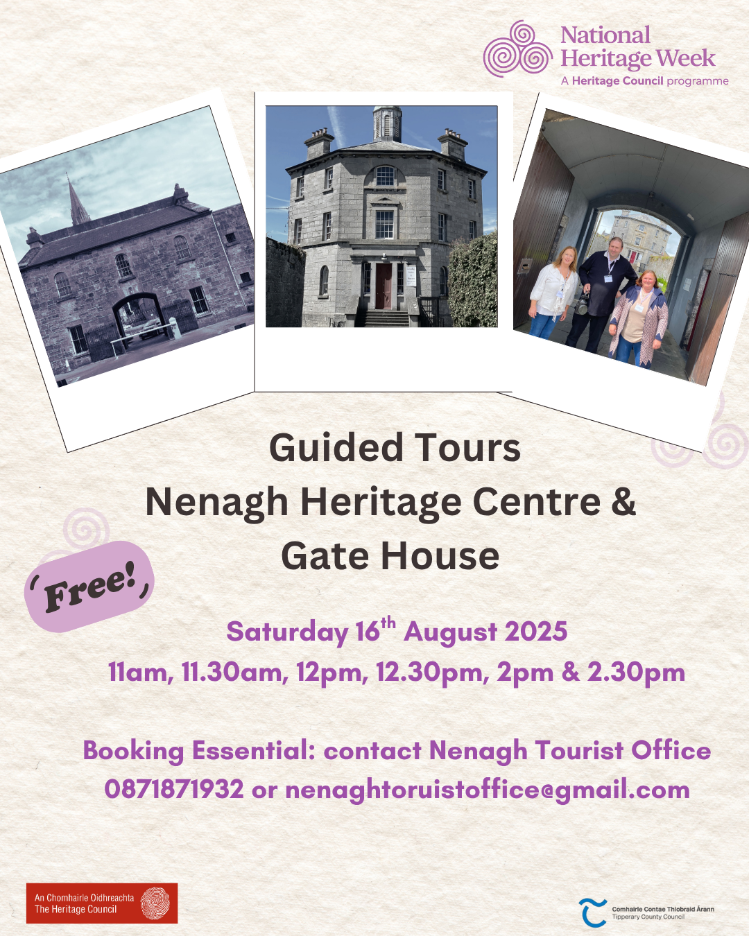 Tour of heritage centre and gate house