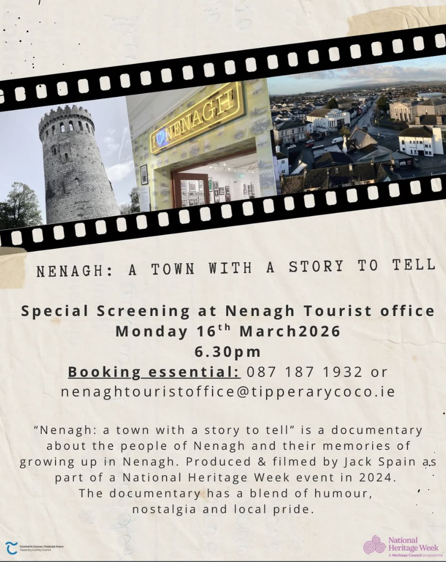 Special Screening of “Nenagh: A town with a story to tell”