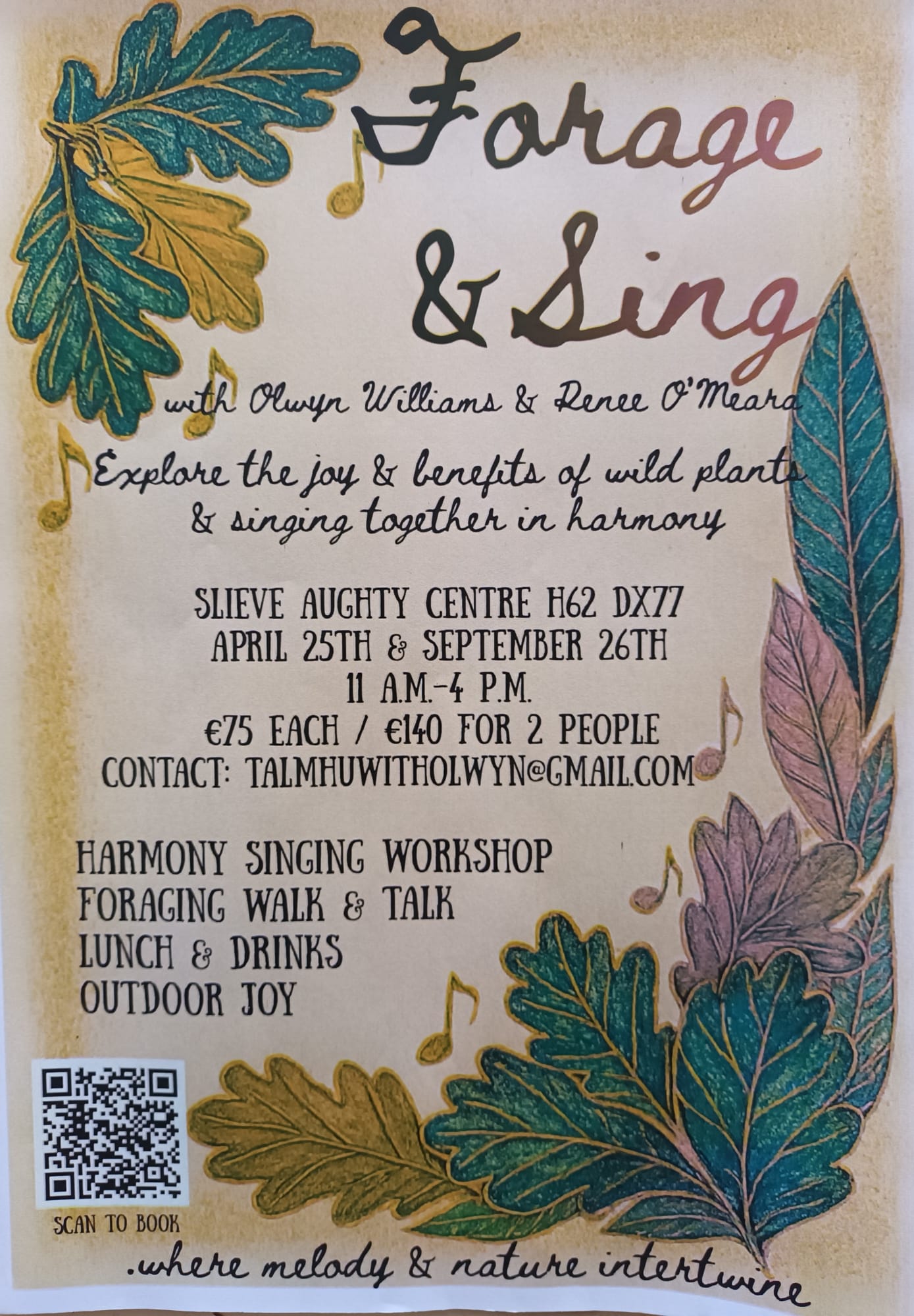 Forage & Sing Workshop